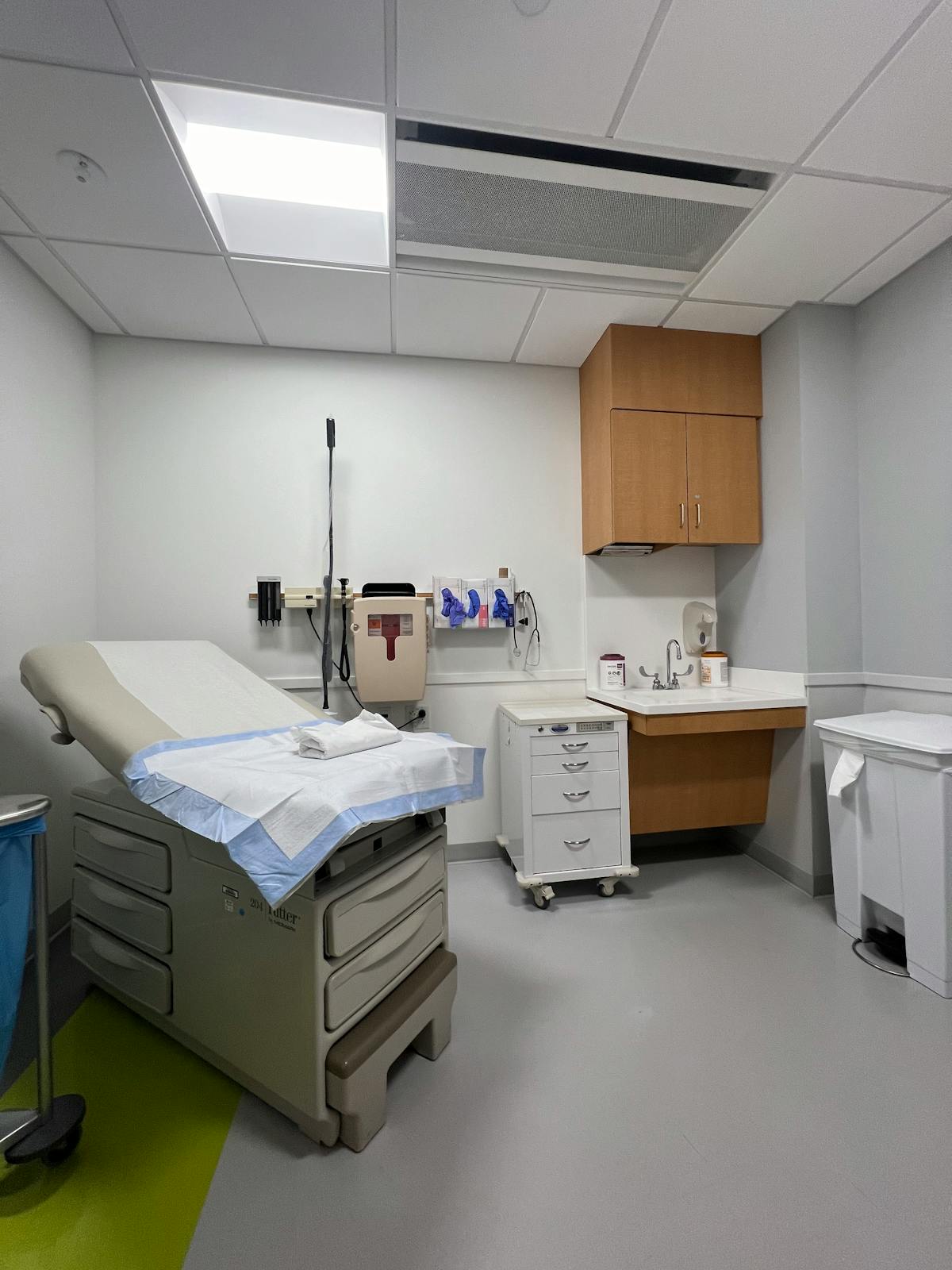 Hospital team coordinating a clinical infrastructure project
